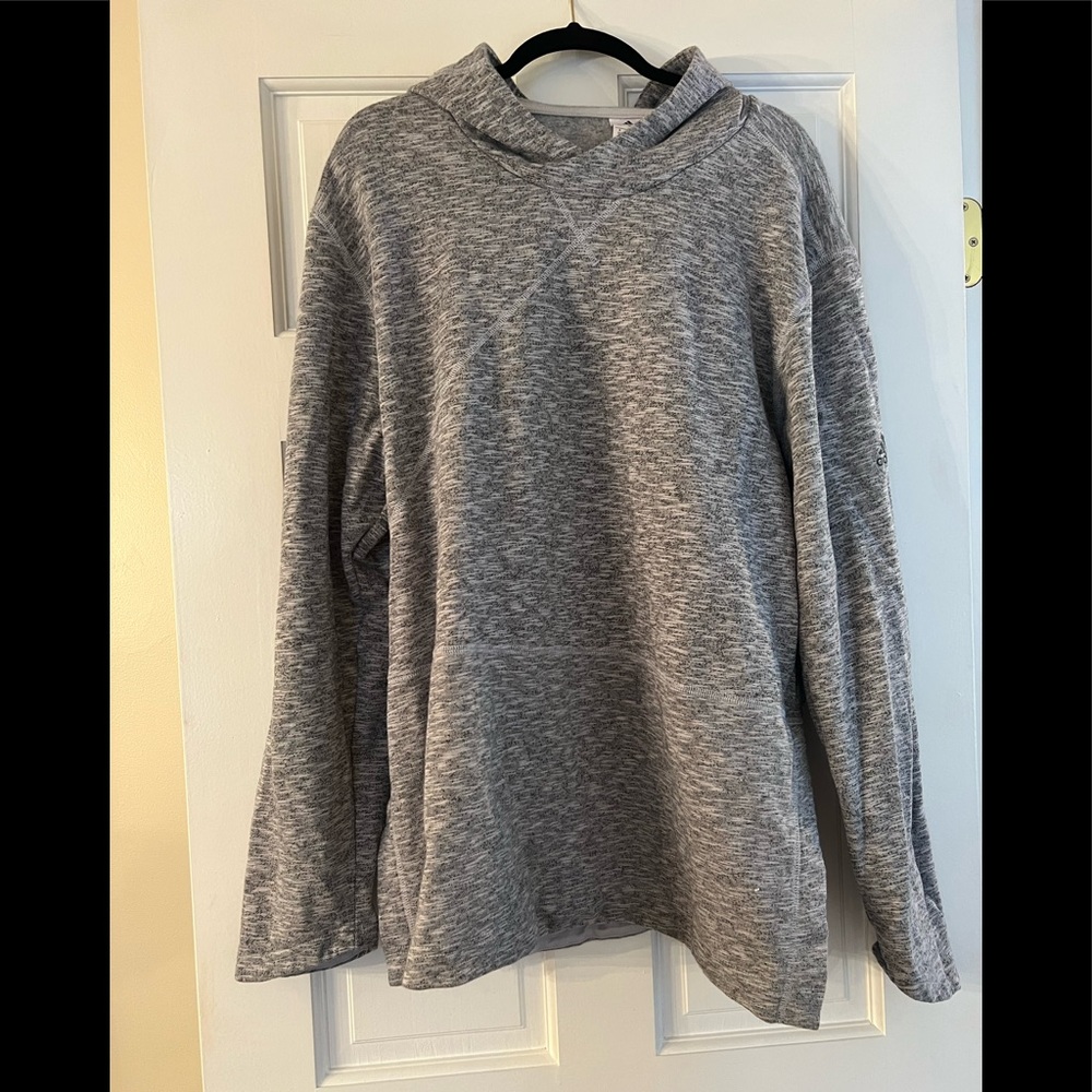 Grey Adidas Runners Hoodie / Sweatshirt